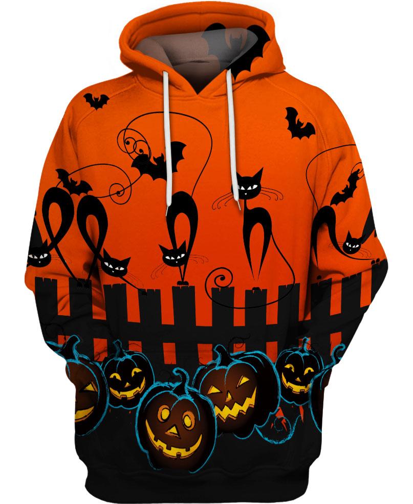 All Over Print Halloween for Men and Women, T-Shirt, Zip Hoodies, Sweatshirt HBC0093