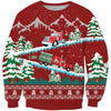 Awesome Hoodie Christmas Truck for Men and Women HBC327