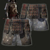 3D All Over Printed Dragon Samurai Armor