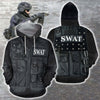 3D All Over Printed U.S SWAT Team Uniform