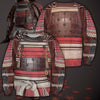 3D All Over Printed Samurai Armor Tops