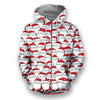 3D All Over Print Can You Spot The Sheep Hidding Among These Santas Christmas Hoodie