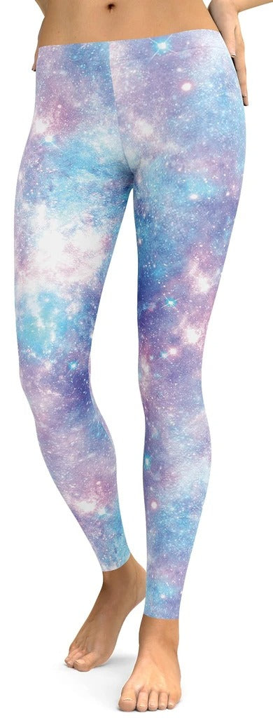 Awesome Hoodied - Pastel Galaxy Leggings - QK4006