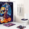 Awesome hoodied The Nightmare Before Christmas Shower Curtain Printed 3D Grommet Curtains - NQC0012