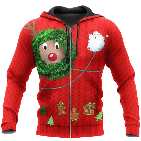 All Over Print Chirstmas for Men and Women, T-Shirt, Zip Hoodies, Sweatshirt HBC0078