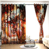 Awesome hoodied Hummingbirds Printed 3D Grommet Window Curtains HD43