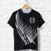Awesome Hoodie Tiki Silver Fern Tatoo for Men and Women HBC295