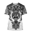 Awesome Hoodied VIKING TATTOO ALL-OVER PRINT For Male and Female HD001