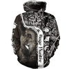 3D All Over Print  Animals Boar Hunter for Men and Women Hoodie, T-Shirt, Zip Hoodies, Sweatshirt -VN0013