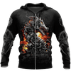 Awesome Hoodied 3D All Over Printer Dragon Dungeon Fide - Full Size  HD033