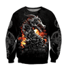 Awesome Hoodied 3D All Over Printer Dragon Dungeon Fide - Full Size  HD033