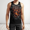 Awesome Hoodied 3D All Over Printer Dragon Dungeon  Skullcap Black  HD032