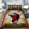Awesome Hoodies - JESUS QUILT BEDDING - Cross Quilt Bedding QK31015