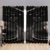 Awesome hoodied DJ Printed 3D Grommet Window Curtains HD78
