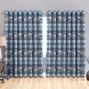 Awesome hoodied Colorful Elephant Pattern Printed 3D Grommet Window Curtains - HB00097