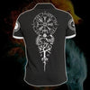 Awesome Hoodie American Skoll &amp; Hati Wolf Viking 3D All Over Print Polo Shirt DC097