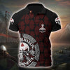 Awesome Hoodie Viking Odin&#39;s Valknut - Customize Name 3D All Over Print Polo Shirt DC098