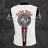 Awesome Hoodie Viking Odin&#39;s Valknut - Customize Name 3D All Over Print Polo Shirt DC098