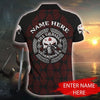 Awesome Hoodie Viking Odin&#39;s Valknut - Customize Name 3D All Over Print Polo Shirt DC098