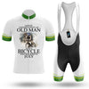 Awesome Hoodie Never Underestimate An Old Man July - Men&#39;s Cycling 3D All Over Print Jersey DC096