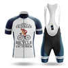 Awesome Hoodie Never Underestimate An Old Man Octorber - Men&#39;s Cycling 3D All Over Print Jersey DC093