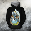 Awesome Hoodied 3D All Over Printer Hoodies Dragon  - Full Size  HD024