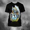 Awesome Hoodied 3D All Over Printer Hoodies Dragon  - Full Size  HD024