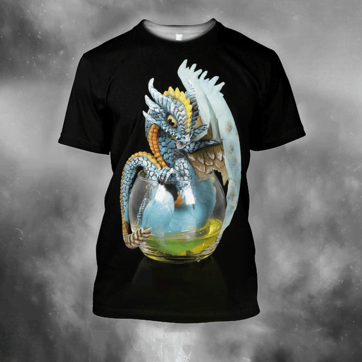 Awesome Hoodied 3D All Over Printer Hoodies Dragon  - Full Size  HD024