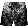 Awesome Hoodied 3D All Over Printer  Dragon Art Black for Men and Women HD004
