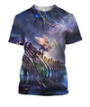 Awesome Hoodied 3D All Over Printer Hoodie Dragon Fantasy  - Full Size  HD025