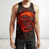 Awesome Hoodied 3D All Over Printer Mark Dragon Red  HD028