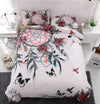 Awesome Hoodied Fenrir Skoll And Hati Valknut Raven, Bedding Set HDQ004