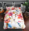 Awesome Hoodied Fenrir Skoll And Hati Valknut Raven, Bedding Set HDQ006