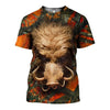 3D All Over Print  Animals Boar for Men and Women Hoodie, T-Shirt, Zip Hoodies, Sweatshirt VN0008