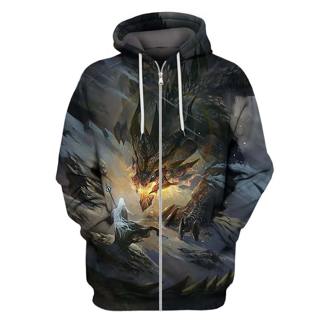 3D All Over Print Dragon Shirt 17