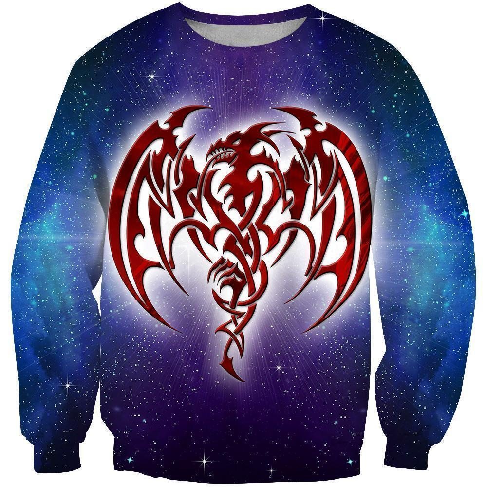 All Over Print Dragon Tattoo