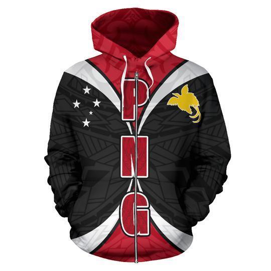 3D All Over Print Papua New Guinea for Men and Women, Zip Hoodies HBC0033
