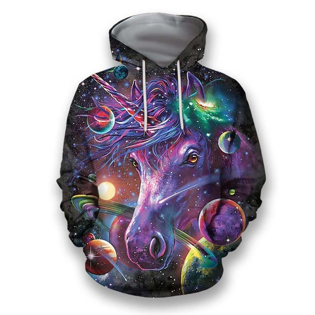 3D all over print galaxy unicorn
