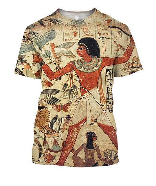 All Over Printed Ancient Egyptian Words