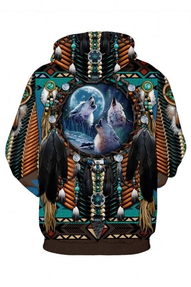 3D All Over Print  Native American HOODIES for Men and Women, T-Shirt, Zip Hoodies, Sweatshirt VN0042