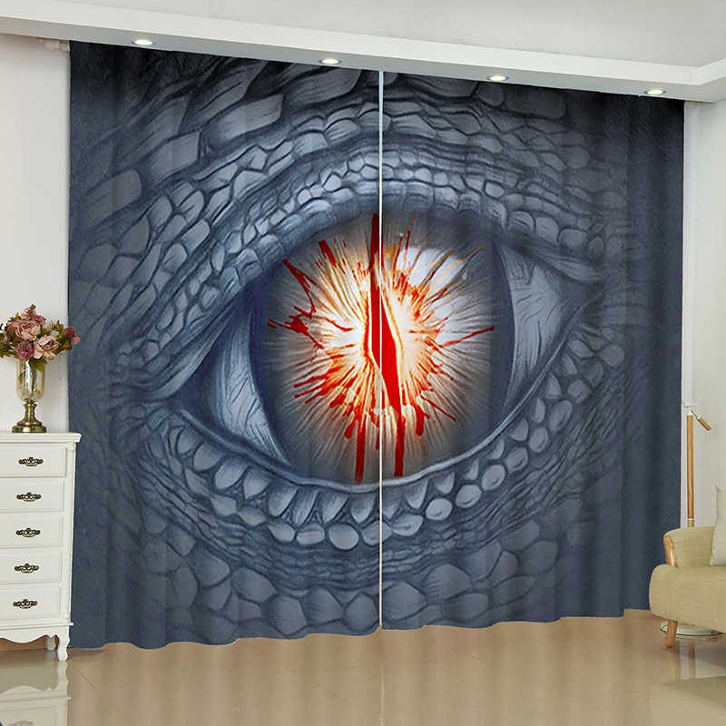 Awesome hoodie Game of Thrones Curtains Printed 3D Grommet Window Curtains ND121