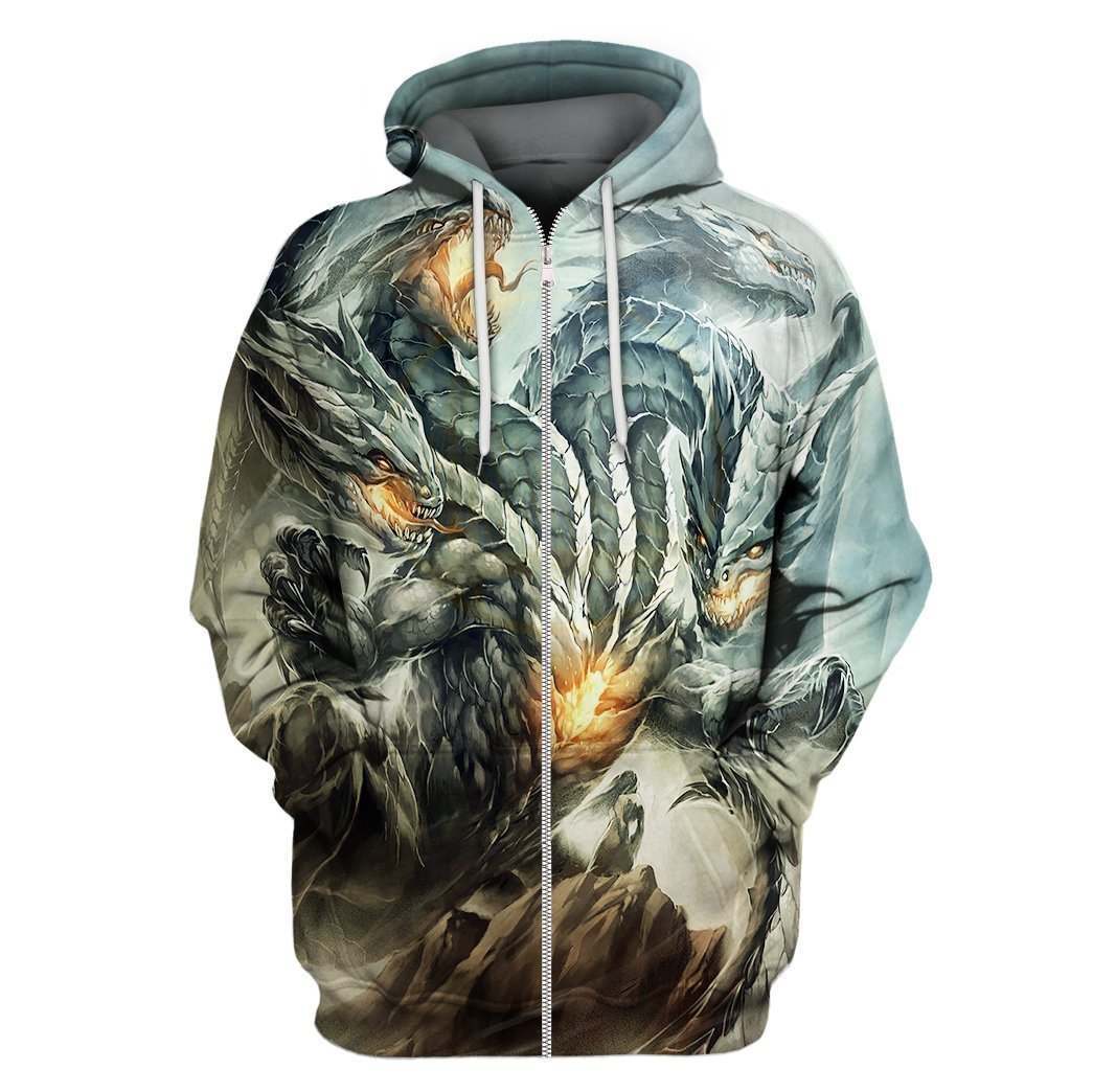 3D All Over Print Dragon Shirt 18