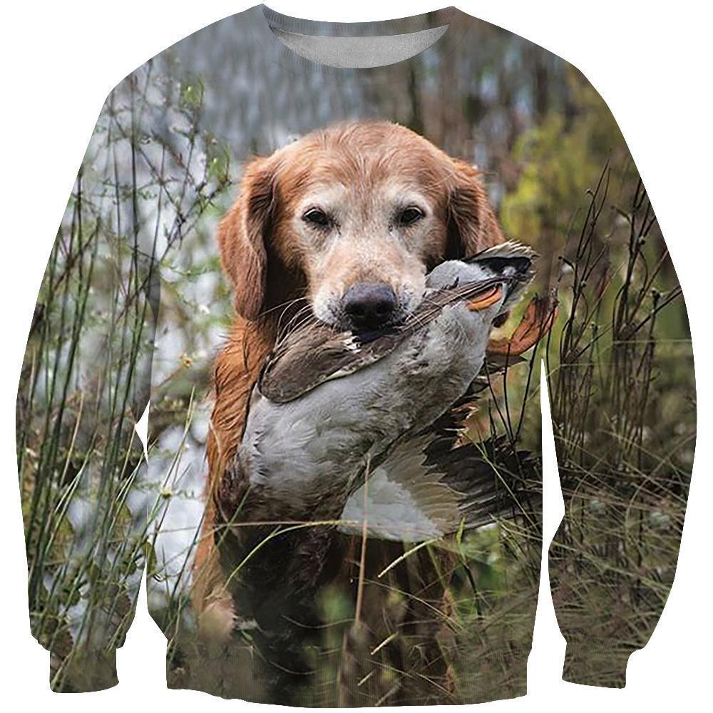 All Over Print Hunting Dog Clothes
