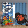 Awesome hoodie Game of Thrones Houses Map Printed 3D Grommet Window Curtains ND137
