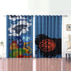 Awesome hoodie Game of Thrones Houses Map Printed 3D Grommet Window Curtains ND137