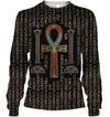 All Over Printed Egyptian Cross Ankh