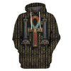 All Over Printed Egyptian Cross Ankh