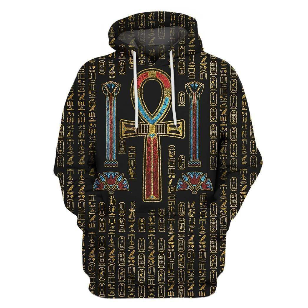All Over Printed Egyptian Cross Ankh