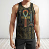 All Over Printed Egyptian Cross Ankh