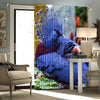Awesome hoodied 3D all print Victoria Dove Curtains  skull - VNC0033